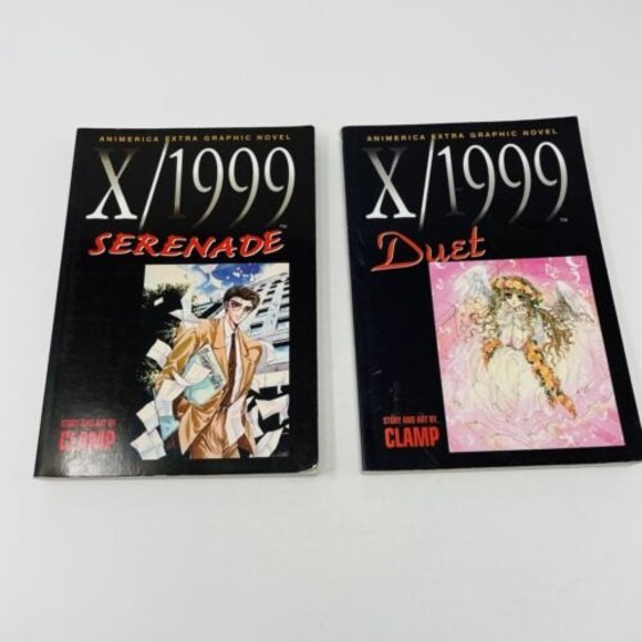 X/1999 Volumes 5 & 6 Serenade & Duet by Clamp Manga Graphic Novel Books 1993 - Picture 1 of 9